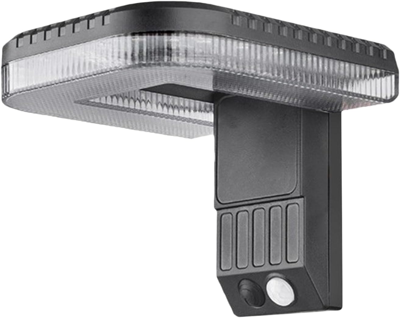 Solar Outdoor Wall Lights, Exterior Smart Sensing Lamps, High Brightness LED Light Fixture, 4.92 x 4.72 inches Compact and Energy-Saving for Patio, Yard, Pathway, Backyard, Garage