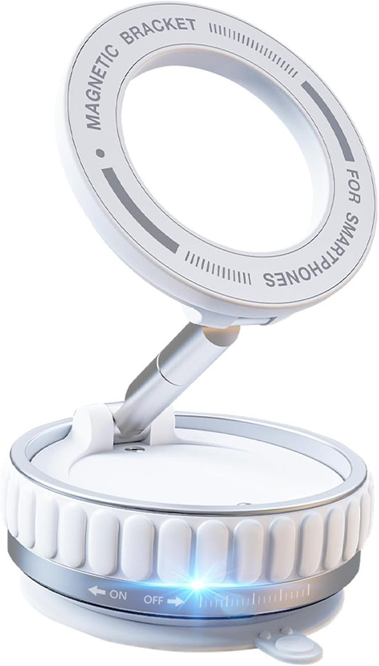 KTEBO Strong Magnetic Phone Holder for Your Car, 360° Adjustable Car Phone Holder for iPhone Magsafe, Additional 3 Spare Magnetic Rings Worry-Free Replacement of Phone Cases - Suitable for All Phones