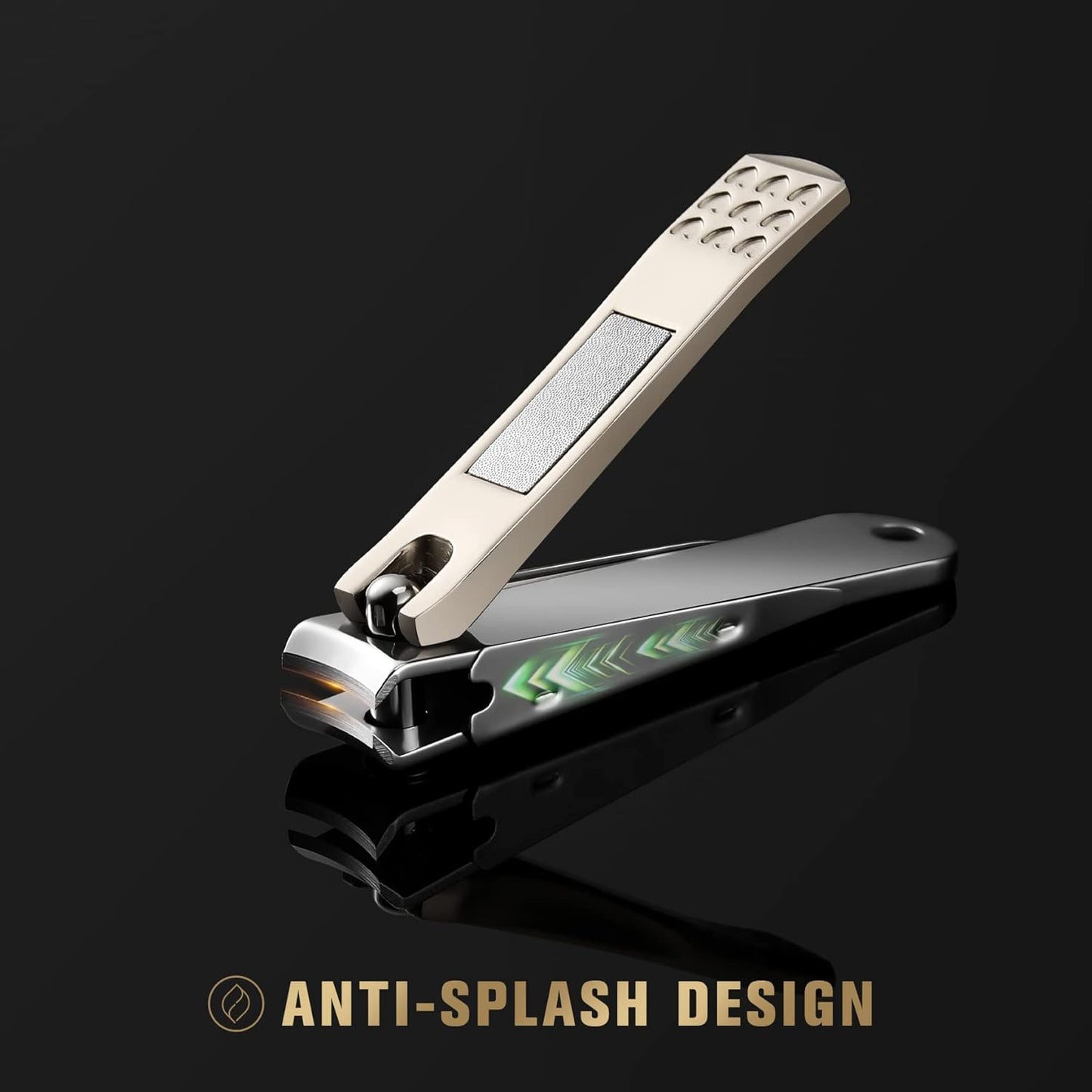 FERYES Nail Clippers Set - Premium Quality Stainless Steel Toenail and Fingernail Clipper for Manicure - 4PCS Nail Care Tool Kit