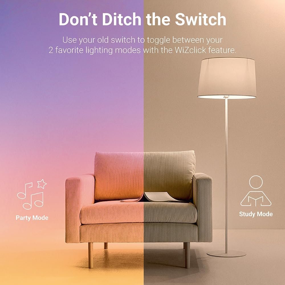 HALO 4" Smart Wi-Fi® Recessed LED Light Powered by WiZ Pro, Dimmable Full Color w/SpaceSense® Motion, Smart Home Ready - RL4069WZRGBWWHR