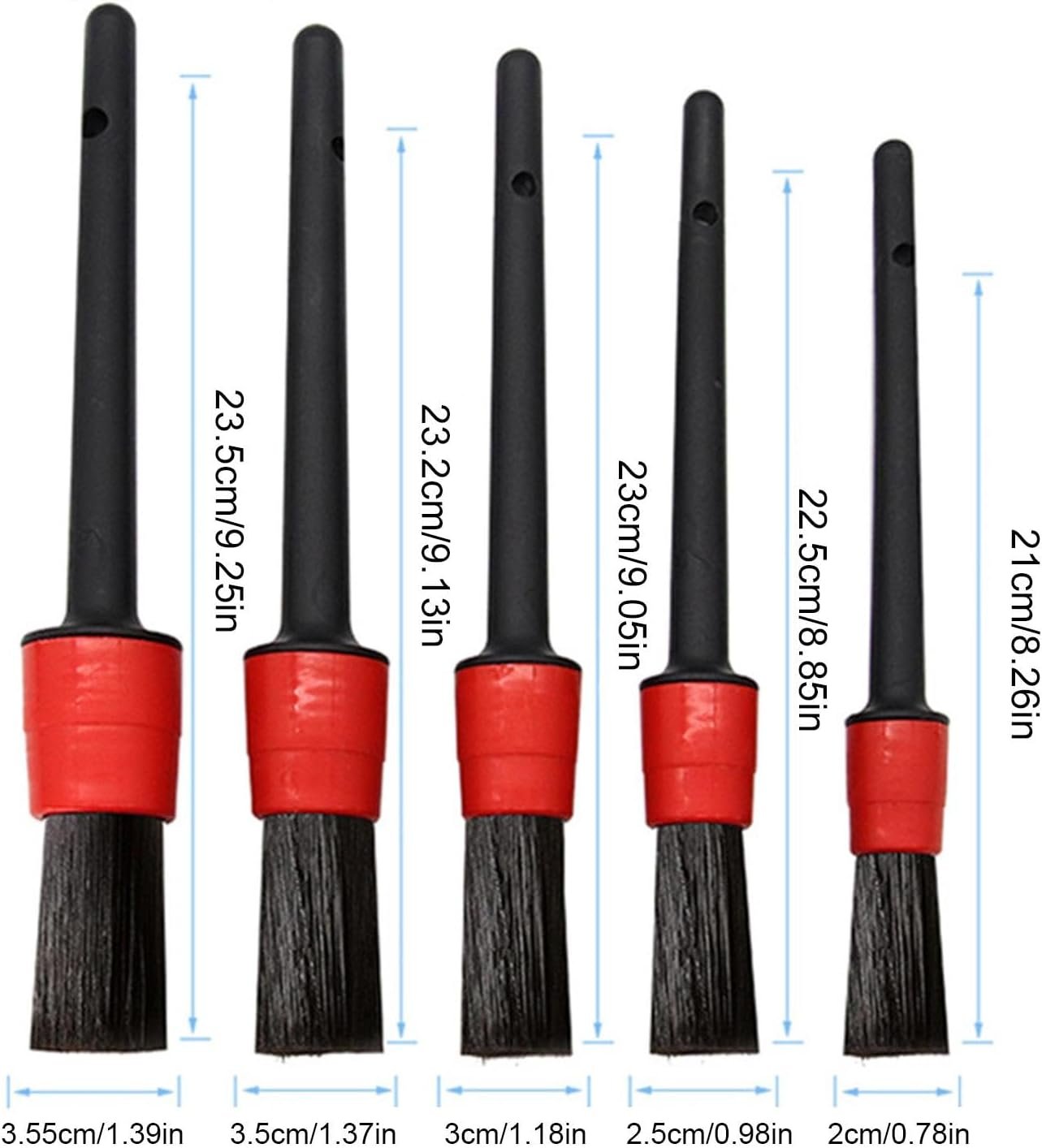 Car Detailing Brush, Ultra Soft Bristle Car Brushes, Auto Detailing Tools For Cleaning, Interior Cleaning Brush Set, Dashboard Cleaning Brushes, Upholstery Detail Brush For Cars