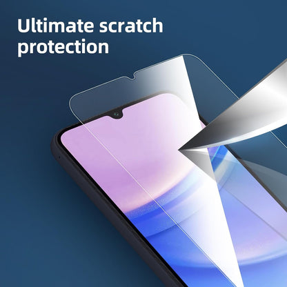 NEW'C 3 Pack Designed for Samsung Galaxy A15 5G /4G Screen Protector Tempered Glass,Case Friendly Ultra Resistant