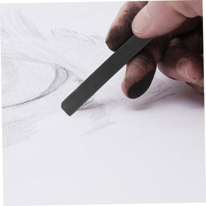 SEWACC 6pcs Charcoal Pastel Erasers Incense Briquettes Fire Cool Artist Willow Vine Charcoal Pencil Carbon