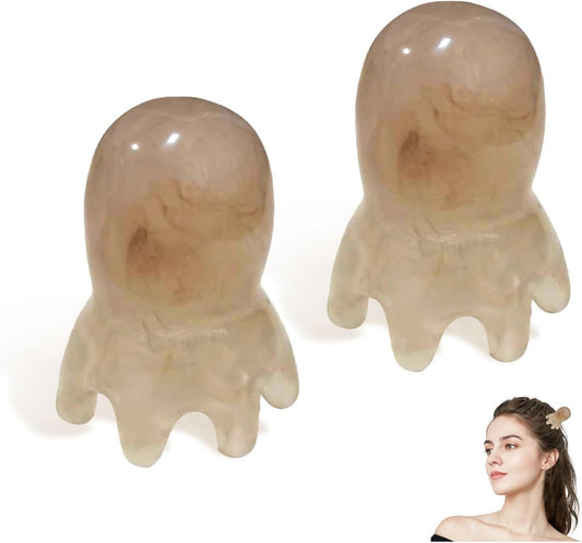 NIIIYTYB 2Pcs Head Massage Tools - Scalp Massager & Acupressure Massager for Deep Relaxation