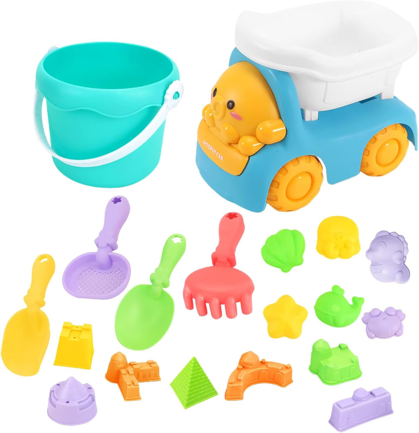 Beach Toys, Sand Set Kids, Summer Pool Entertainment Tools, Fun Outdoor Toddler Supplies, 9.06x4.33x7.48 Inches, Backyard Activities, Beach Trips, Water Play