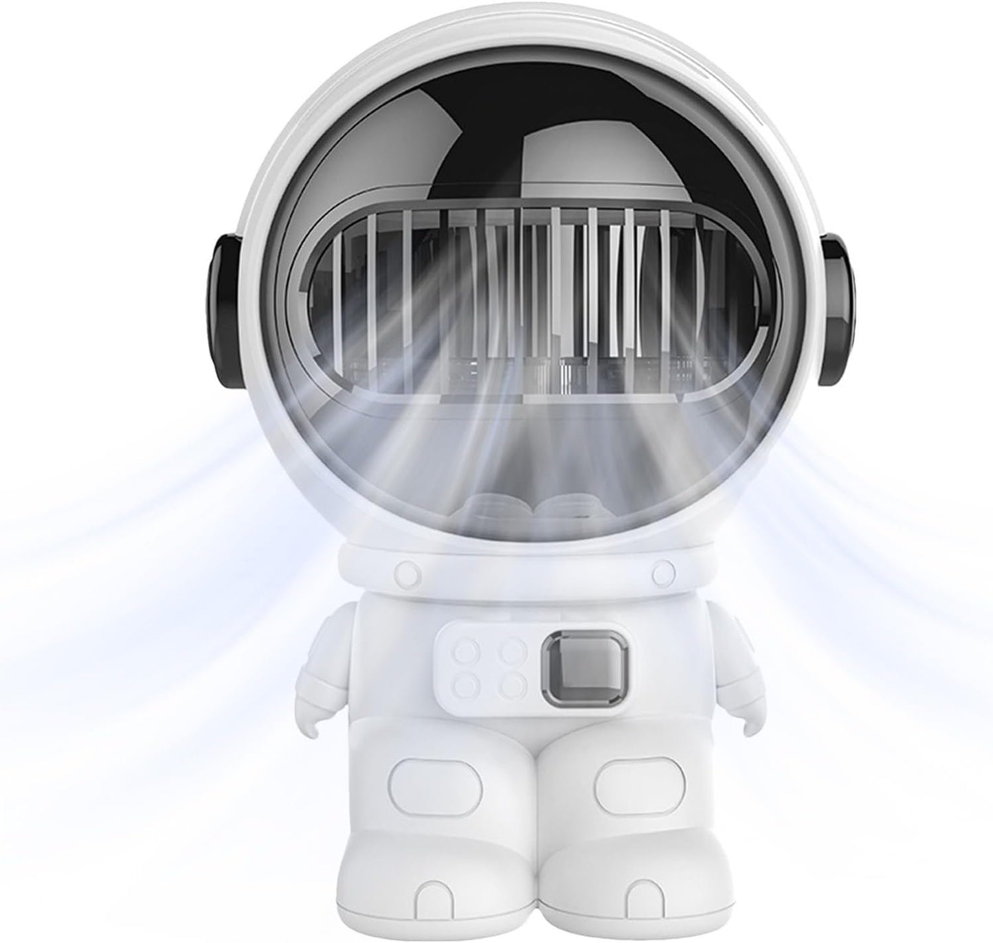Bladeless Fan for Bedroom,Astronaut Shape Quiet Mini Personal Fan | Personal Cooling Desktop Handheld Electric Tool Bladeless Portable Mini for Dormitory Home Kitchen Student Bedroom