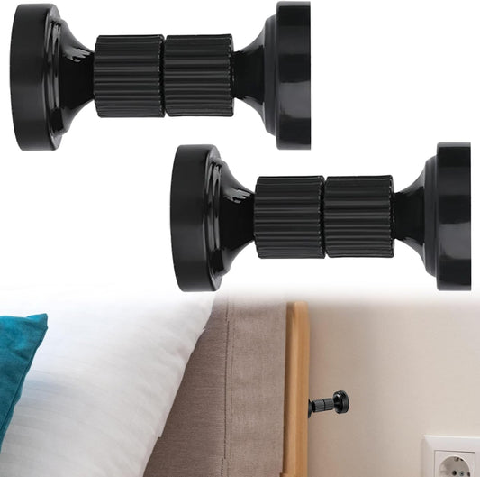 JOYVOX Headboard Stoppers Bed Wall Stoppers, 2 PCS Adjustable Headboard Stoppers – Anti-Shake Tool for Bed Frames, Wall Protection, Fits Murphy Beds