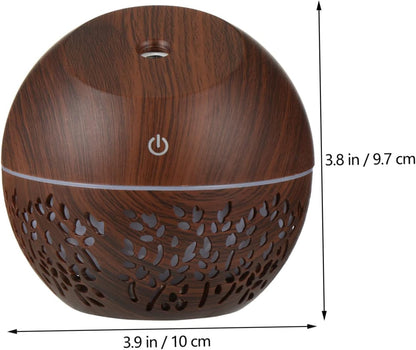 Beavorty Mushroom-shaped Air Humidifier Lamp Essential Oil Diffuser Aroma Humidifier USB Rechargeable Mute Humidifier for Office and Control