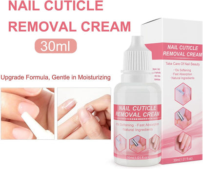 Cuticle Lotion, Cuticle Cream, Moisturizing Professional Softener Remover, Hydrating Strengthens Softens Dry Dead Skin, Nails Care Therapyfor Overgrown Moisturizer, 3.35 Inches