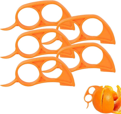 Orange Peeler, Orange Peeling Tool | 5X Citrus Extractors | Vegetable Slicer, Fruit Peeler, Kitchen Gadget for Citrus, Grapefruit, Oranges, Lemons
