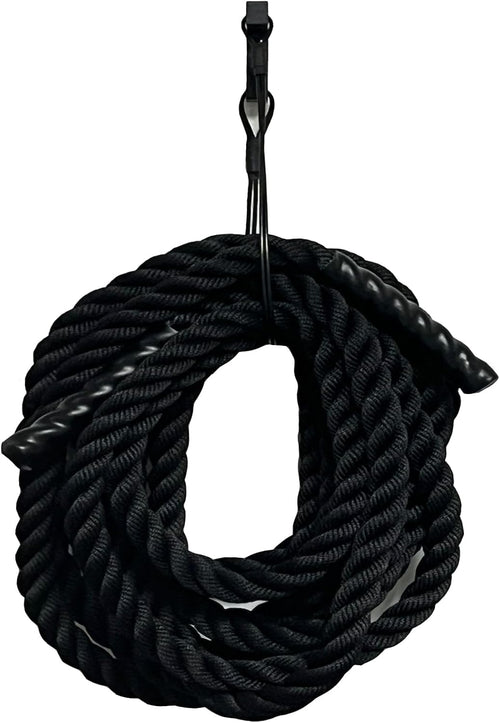 Pmsanzay Exercise Rope Storage Hanger, Wall-Mounted Heavy Duty Metal Battle Rope Storage Hook Bracket,Rope Storage Rack for Exercise Rope Battle Rope in Home Gym or Commercial Gym
