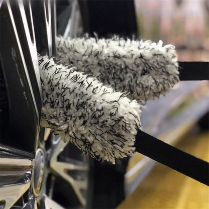 Microfiber Multi-Use Cleaning Tool – Crevice Cleaning Brush, Car Wheel Cleaning Belt, Multifunctional Car Detailing Cleaning Brush Tool, Quick Easy Car Cleaning Tool