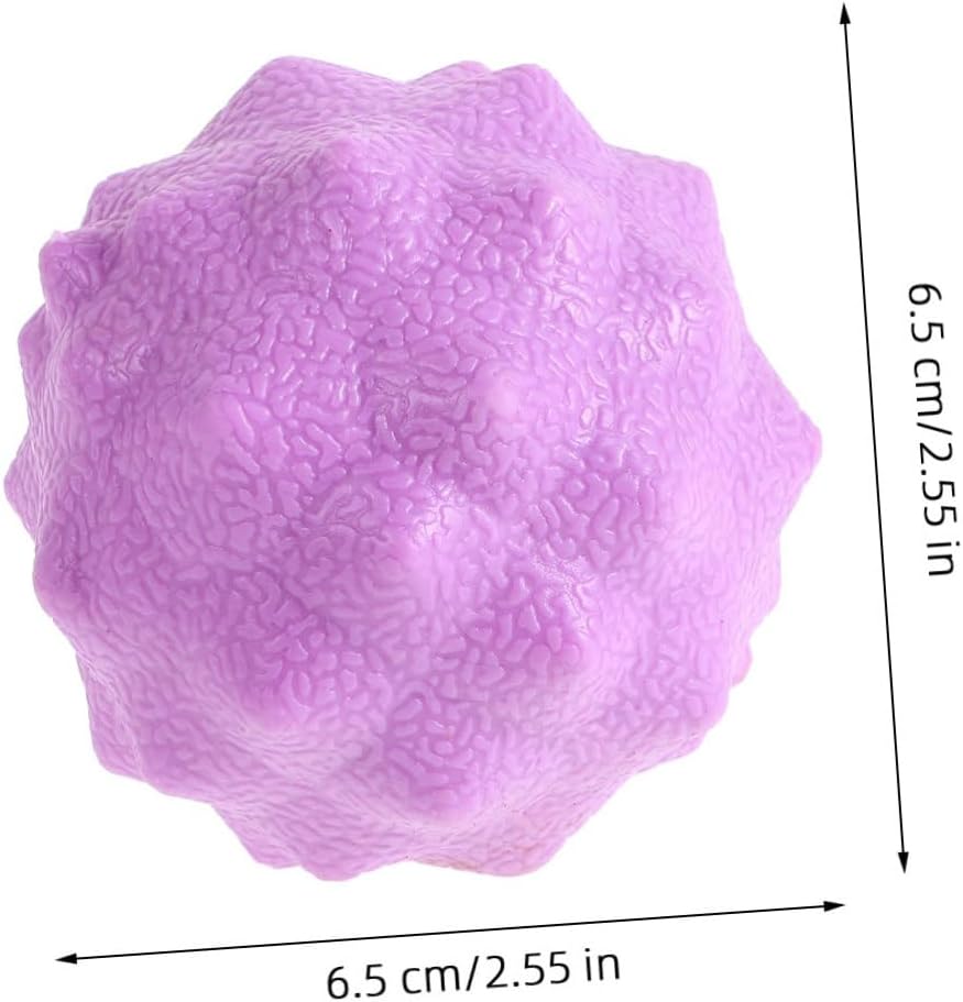 CLISPEED Strumento di Massaggio a Punti Trigger Gancio dell'anca Palla Fascia massaggiatore Muscolare apparato di Massaggio Palla da Massaggio per i Piedi TPR Verde Chiaro