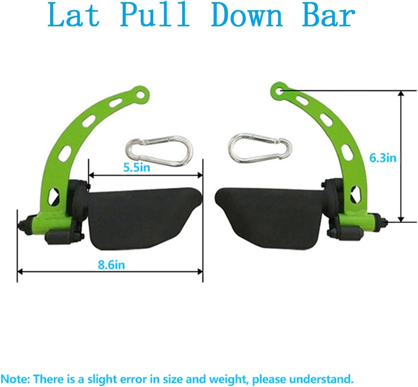 Home Gym Fitness Spreader Bar Multi-Grip Wide LAT Pull Down Bar, Neutral Grip Handle, LAT Pulldown Attachments Long Bar for Cable Pulley System Machine, T-bar Row Landmine Attachment