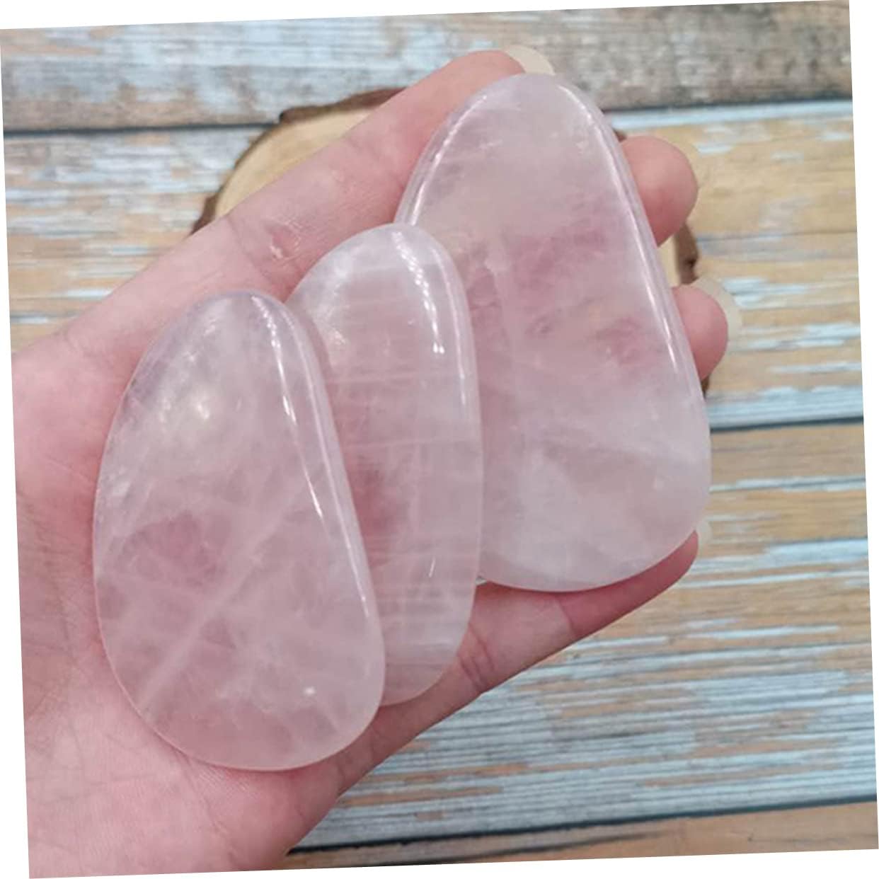 Healeved 2 Pezzi Tavole Massaggianti Naturale per Massaggio Totale Del Strumento per Rassodamento e Recupero Muscolare per Spa e Trattamenti