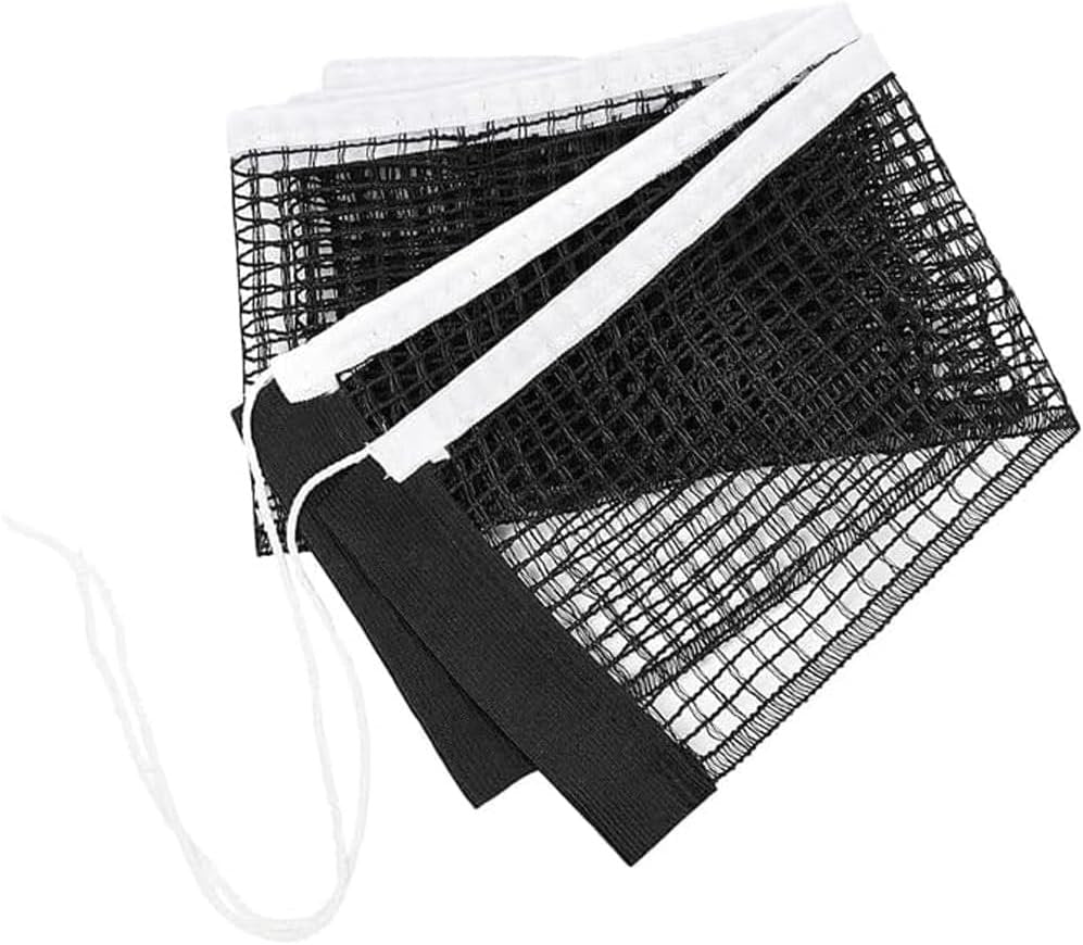 1PCS Black Table Tennis Net,Polyester Table Tennis Net,Table Tennis Net Replacement,Table Tennis Net Table Accessories,Folding Table Tennis Net for Indoor and Outdoor