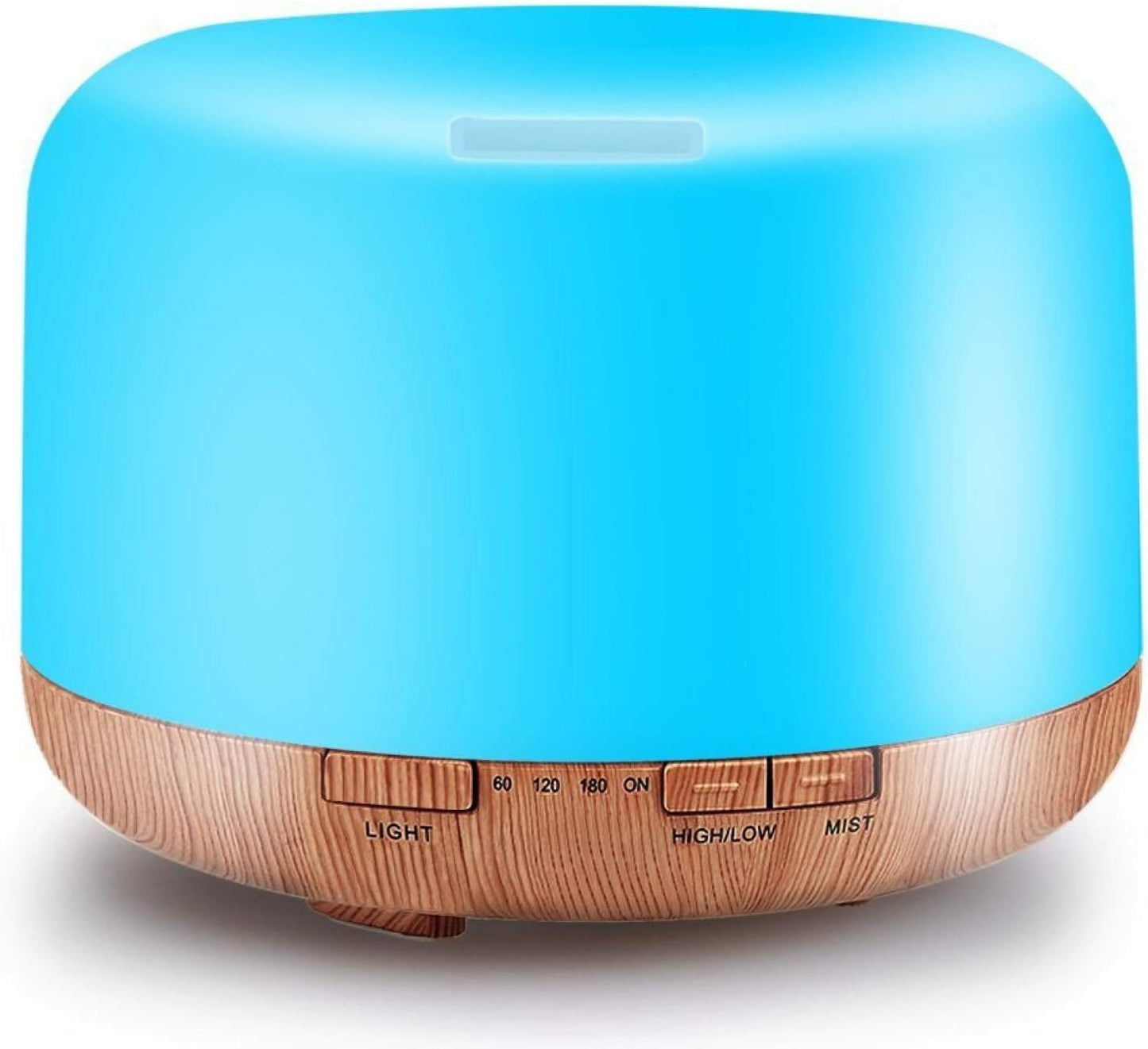 500Ml Remote Control Aroma Ultrasonic Air Humidifier with Color Led Lights Aromatherapy Essential Oil Diffuser B1
