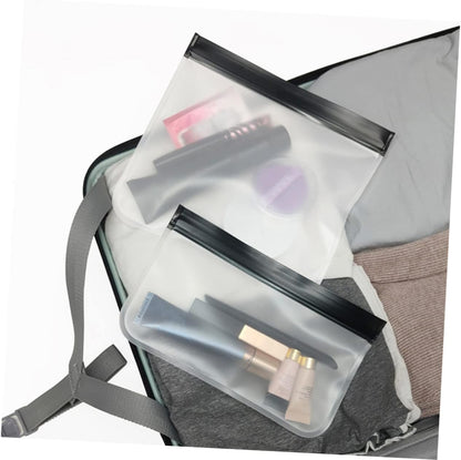 NULYLU Travel Makeup Bag 3pcs Portable Storage Pouches for Toiletries Cosmetics Accessories Waterproof Compact Durable Perfect for Travel Outdoor