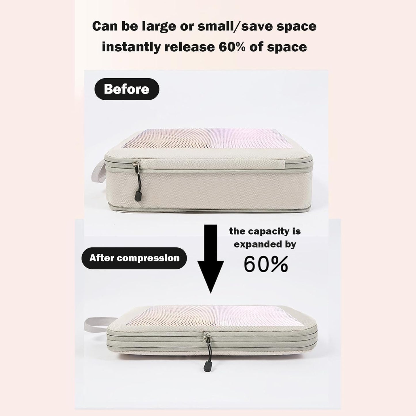 Compression Packing Cubes | Packing Cubes Suitcase | Compression Packing Bags | Waterproof Packing Cubes, Travel Compression Cubes, Clothing Organization Cubes, Moving House Packing Cubes