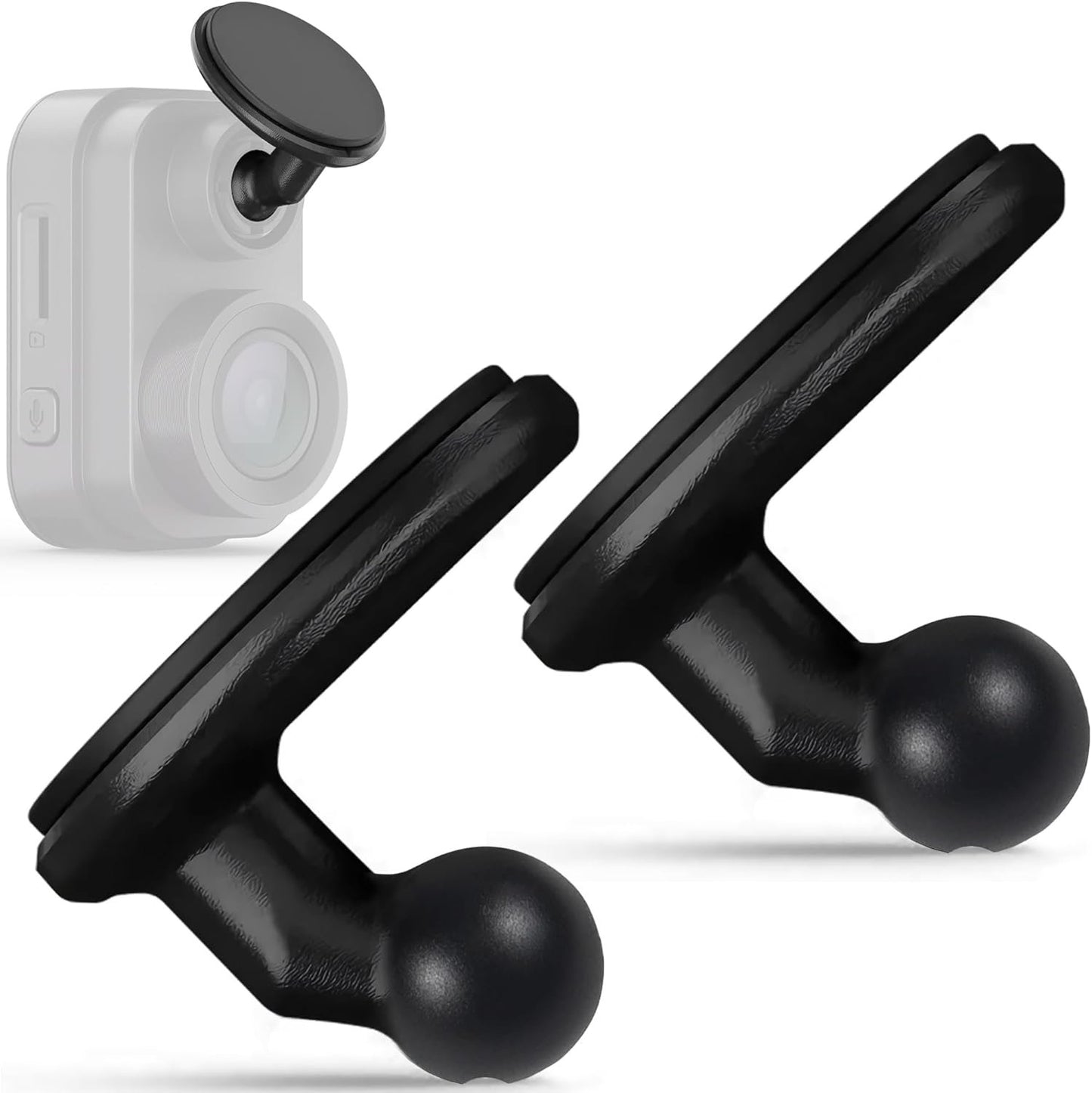 2 PCS Low Profile Adhesive Mount for Garmin Dashcam,for Garmin Dash Cam Mount for Dash Cam Mini 2 Mini 3/45/46/47/55/56/57/65W/66W/67W/X110/X210/X310/Tandem/Speak/Speak Plus