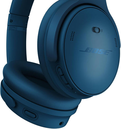 Bose QuietComfort Wireless Noise Cancelling Headphones, Bluetooth Over Ear Headphones with Up to 24 Hours of Battery Life, Twilight Blue - Limited Edition