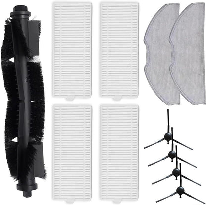 Cleaning Essentials Pack per Tapo RVA100, RV10 Series & More Caratteristiche principale spazzola, filtri, panni mocio e spazzole laterali
