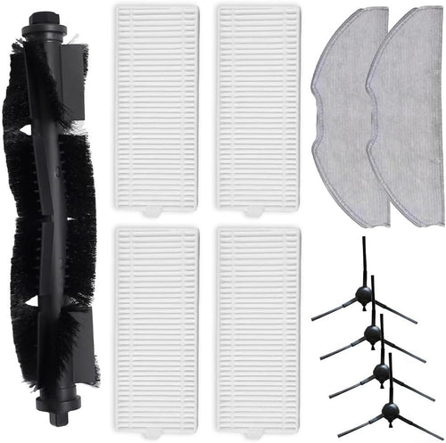 Cleaning Essentials Pack per Tapo RVA100, RV10 Series & More Caratteristiche principale spazzola, filtri, panni mocio e spazzole laterali