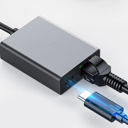 USB C to RJ45 Ethernet Adapter for Phone Laptop Streaming Devices USB to RJ45 Networking Adapter for Stable Connection