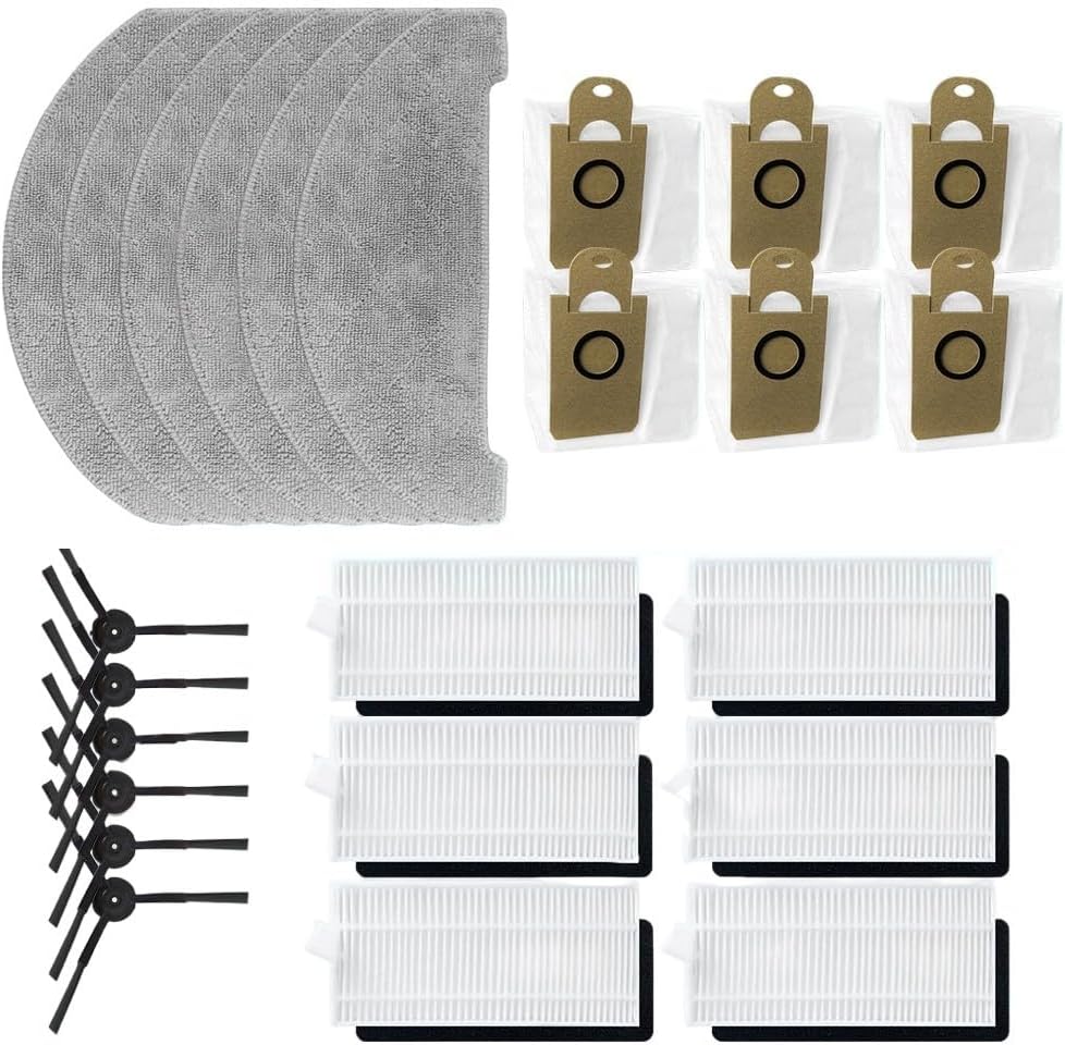 Cleaning Essentials Pack compatibile con aspirapolvere IMOU RV1 Pro Max, include molteplici accessori utili per migliorare le prestazioni