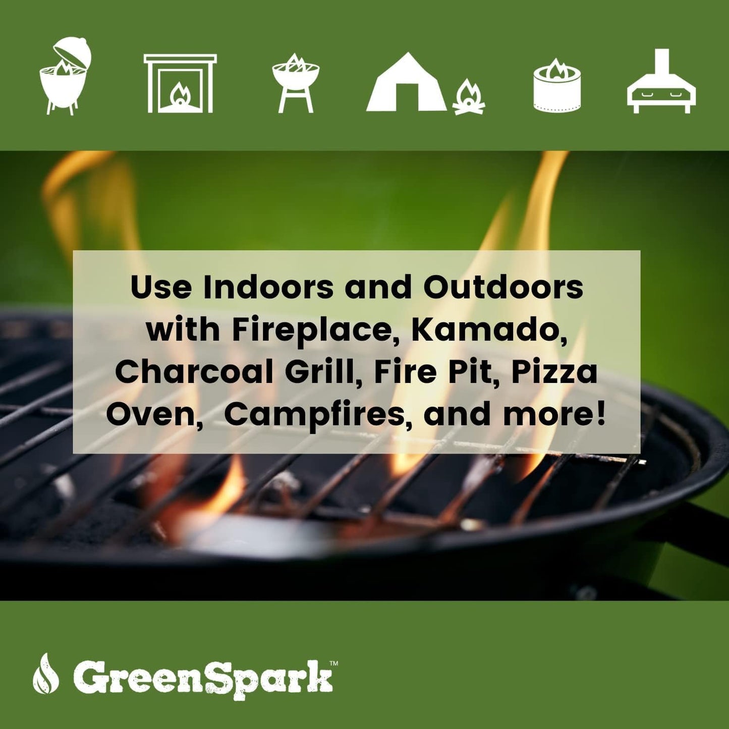 Natural All Weather Fire Starters 70 Pcs, Smoker, BBQ, Fireplace, Wooden and Pellet Stove, Fire Pit, Long Burn Firestarter, Waterproof, Pizza Oven, Grill, Charcoal Starter