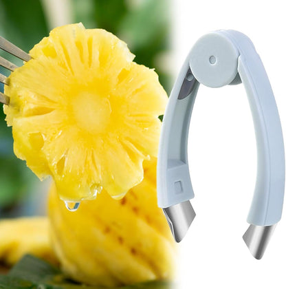 Strawberry Huller Stem Remover | Stainless Steel Pineapple Eye Removal Tool | Ergonomic Handle Tweezers, Kitchen Food Prep Cooking Utensils for Tomatoes, Cherry, Potatoes, Pepper
