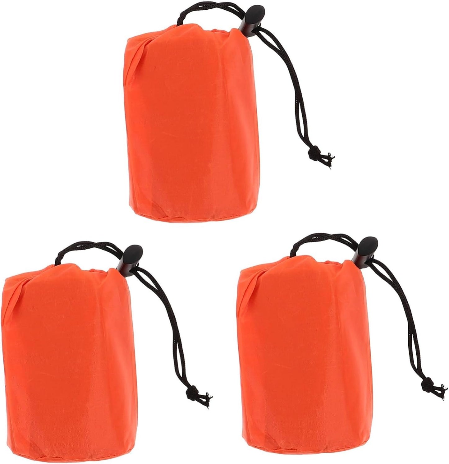 MOTHNUR 3-pc Portable Thermal Sleeping Set Camping Blanket Survival Blanket Tent Supplies Hiking Tent