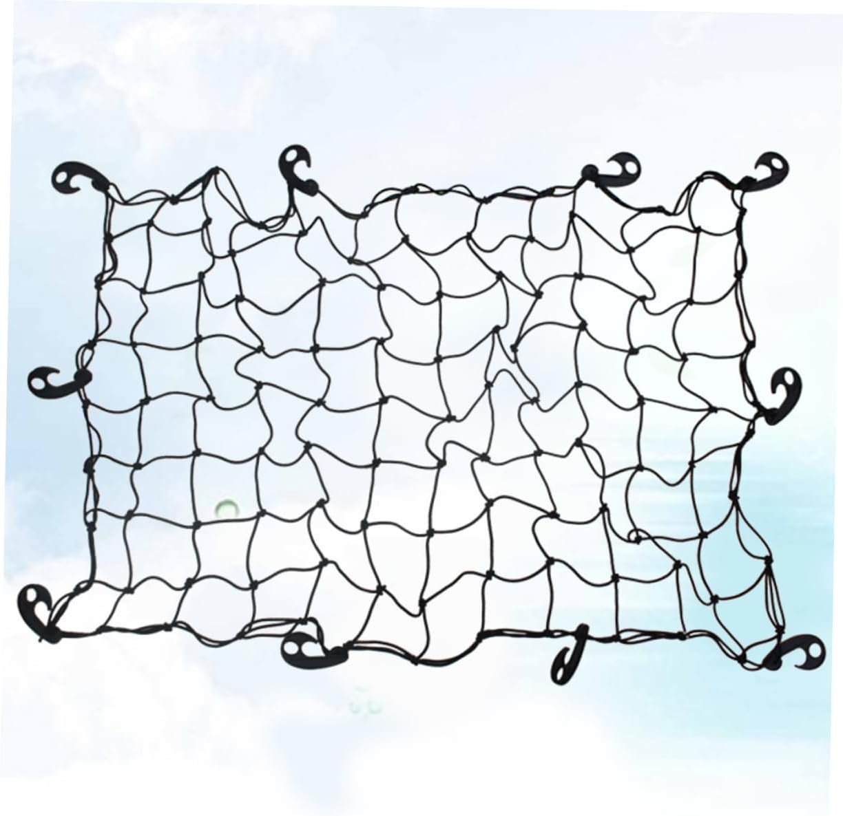 Car Elastic Mesh Trunk Storage Organizer Roof SUV Trunk Net Trunk Organizer for Trunk Cars Cars Trunk Mesh Net Car Trunk Cargo Basket Net Trunk Cargo Mesh Black Luggage Universal