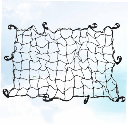 Car Elastic Mesh Trunk Storage Organizer Roof SUV Trunk Net Trunk Organizer for Trunk Cars Cars Trunk Mesh Net Car Trunk Cargo Basket Net Trunk Cargo Mesh Black Luggage Universal