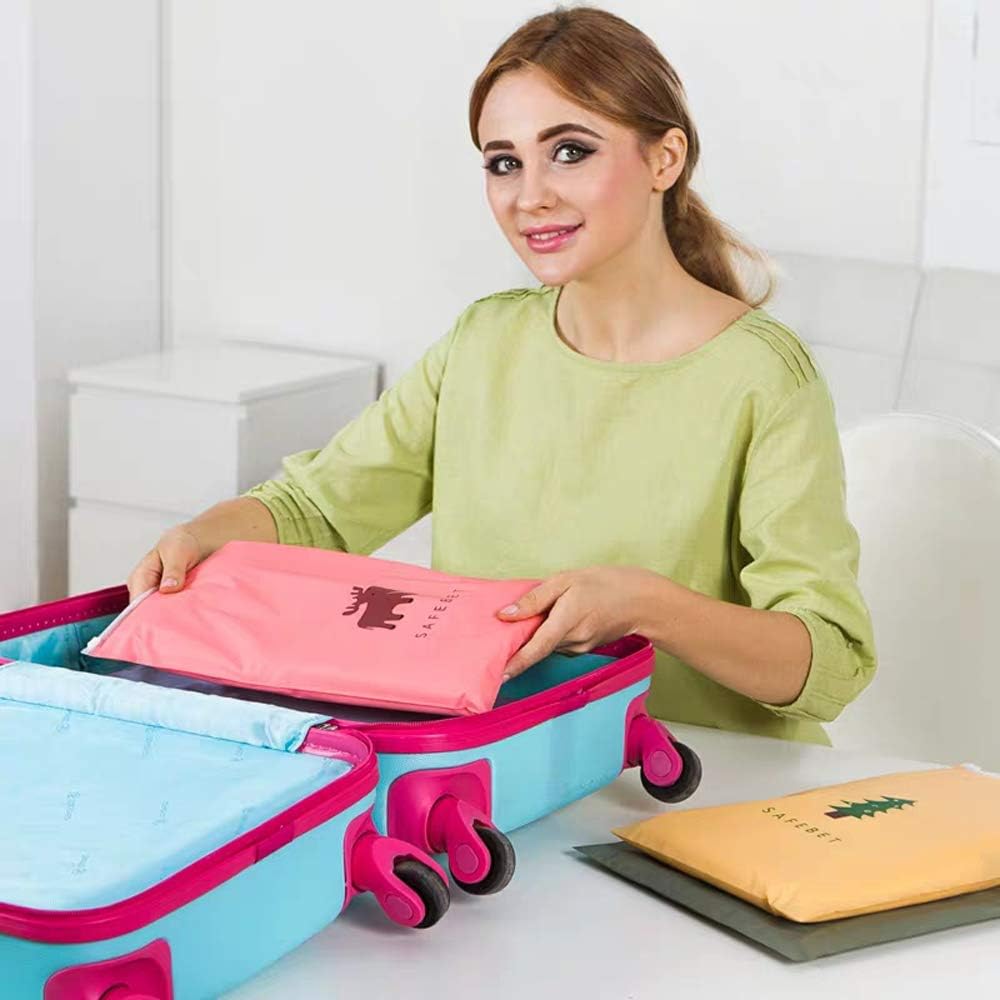 ZOCONE Shoe Bags, 10 Pieces Shoe Bags, Travel Shoe Bags, Waterproof and Dustproof with Transparent Window, Suitable for Storing Shoes (C), a, Footwear Bag