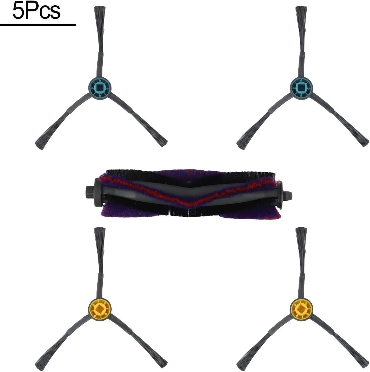 Kit di ricambio per spazzole centrali e laterali per M9/Eureka NERE10s/E10S/For A8 Essential Cleaning Tools