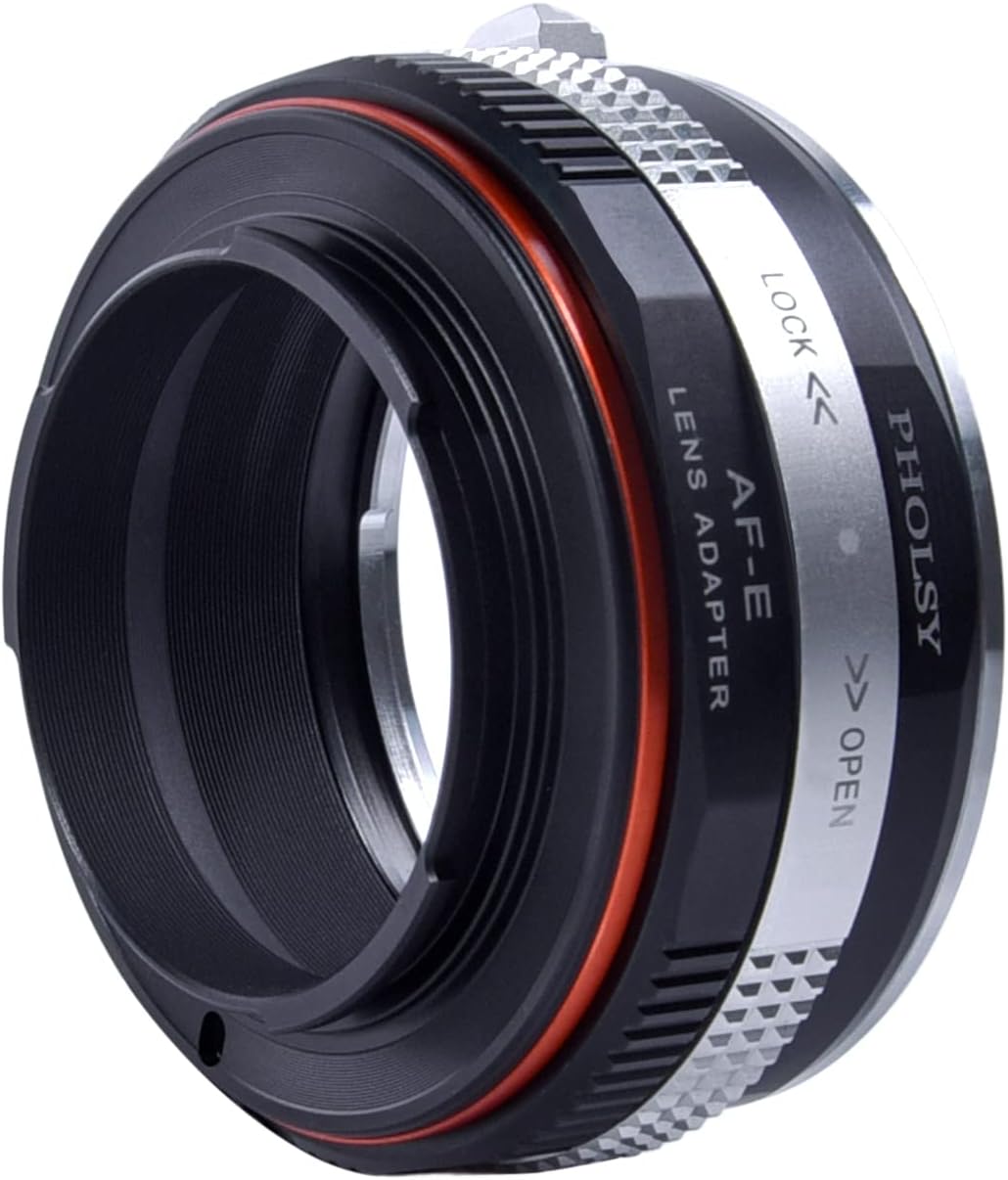 PHOLSY Lens Adapter Manual: Compatible with Sony A (Minolta AF) Lens and Sony E (NEX), Sony A to E Camera Body