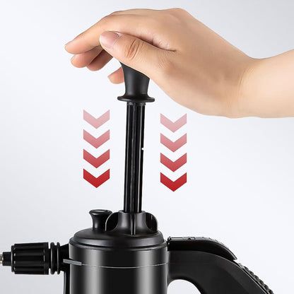 Car Wash Foam, Heavy Duty Hose Sprayer, 10.04in Adjustable Watering Can, Quick Connect Attachment, Auto Detailing Tool for Winter, Vehicle Care, Rv Cleaning, Garden Hose