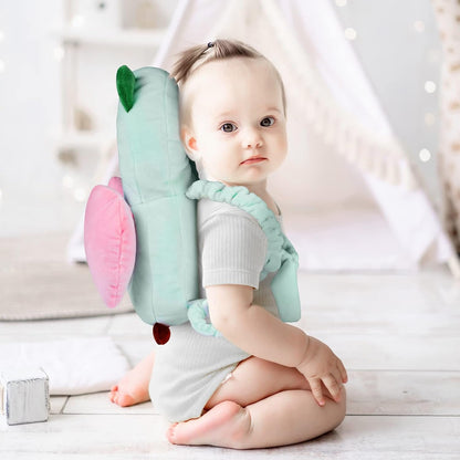 Mounting UP Baby Toddler Walker Head Protector Backpack Adjustable Wear Head Protection Safety Pad Backpack Baby Toddler & Walker Walking & Crawling Cute Owl MTY CA