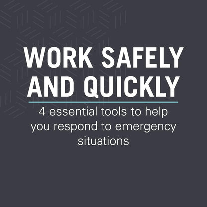 LEATHERMAN, Raptor Response Emergency Shears with Ring Cutter and Oxygen Tank Wrench, Made in The USA, Gray