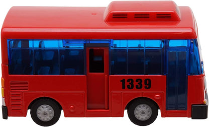 Tayo the Little Bus 120 Metal Die-Casting Bus Toy Push and Go Play Vehicles Toy & Games for Kids, Girls & Boys Animation Character Friends (GANI The Red Bus)