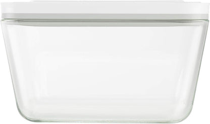 ZWILLING Fresh & Save Large Vacuum Sealer Glass Food Storage Container, Meal Prep Container, Airtight, Food Saver, 1-pc