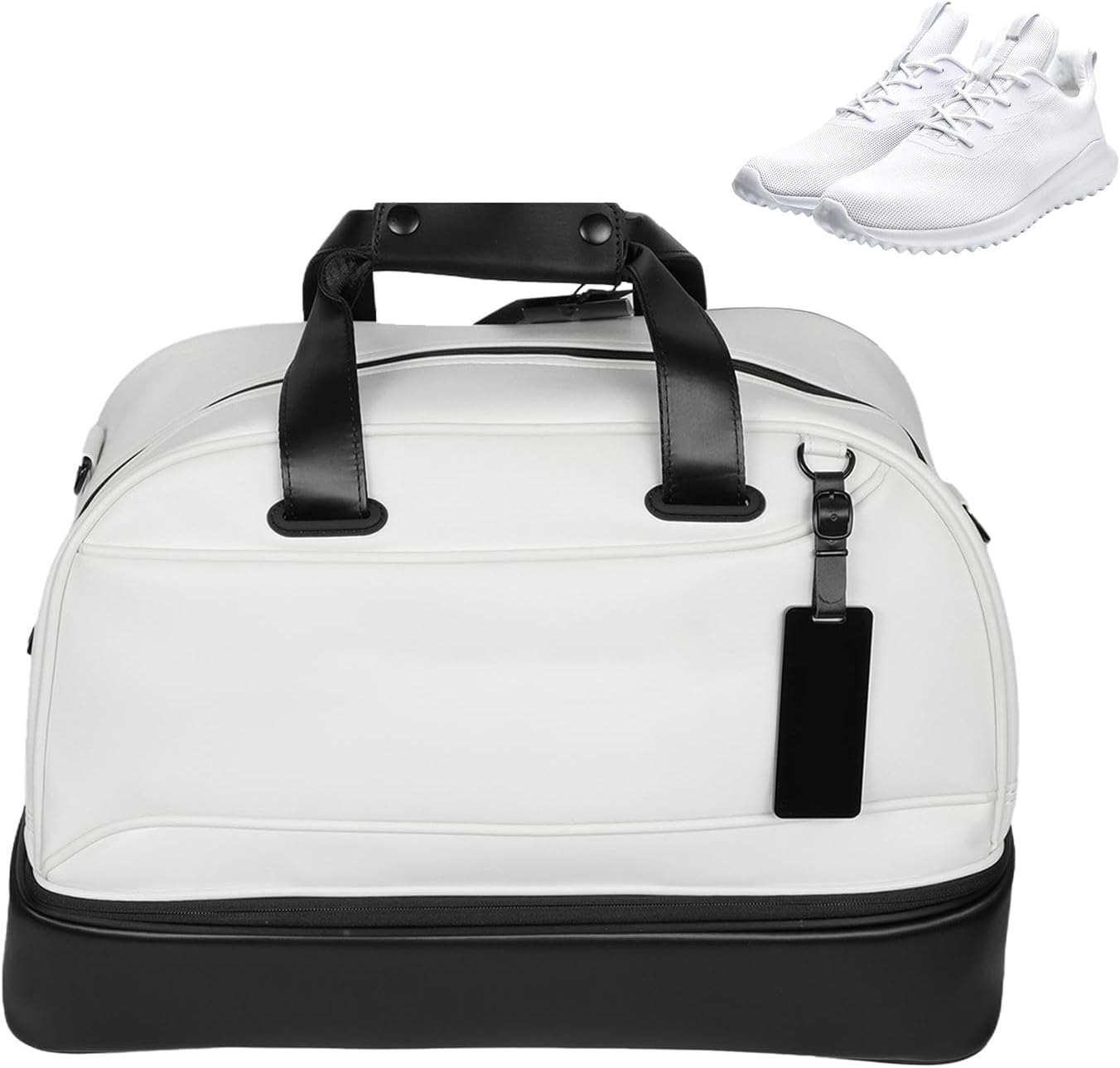 Sports Gym Bag | Waterproof Sports Duffel Bags | Mens Sports Gym Bag | Large Capacity Sports Clothes Bag with Multiple Compartments, Ideal for Gym, Workout and Athletic Gear, white, Please refer to