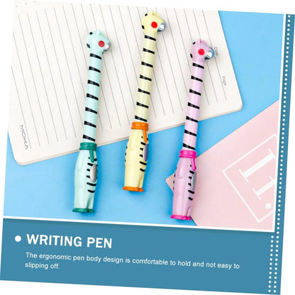 FUNOMOCYA 6 Pack Plastic Ballpoint Pen 0.5mm Smooth Writing Student and Office Essential and Ergonomic Design