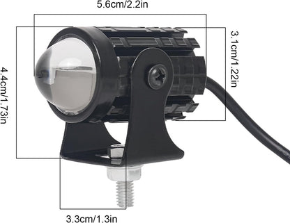 Motorcycle Headlight, High Power Waterproof Bright Lamp, Adorable Compact Night Riding Visibility Light, Street Bike Security, Led Headlamp for Commuting and Dark Road Riding