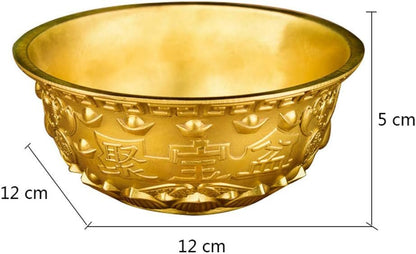 Decorazioni per la casa,Decorazione Oggettistica per la casa, Scultura Cornucopia, Scultura in Rame Puro, Fortunato, Collezione Studio da Tavolo, Artigianato Feng Shui (1