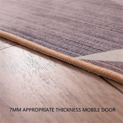 SUNYRDSM Tappeto Cucina Antiscivolo Tappeto Cameretta Bimba 200x300cm Tappeto soggiorno accessori per la casa grigi decorazione curva antiscivolo Antiscivolo Per Tappeti