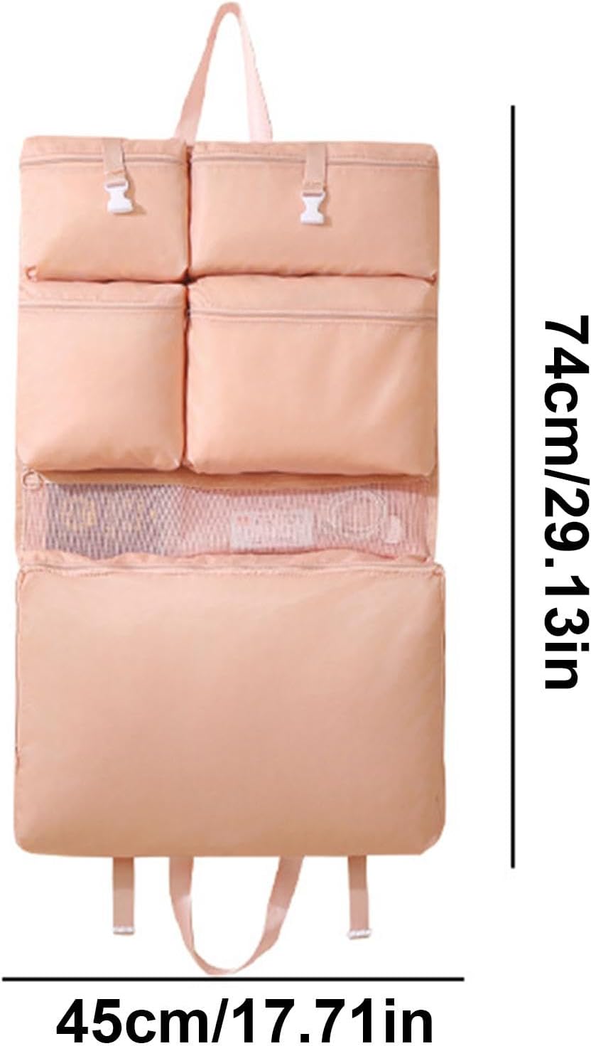 Ungtyb Travel Clothing Storage Bag, Luggage Organiser Bags, Lightweight Travel Bag, Wall Mount Organiser with Lightweight and Portable Design for Lightweight Packing and Home Organization