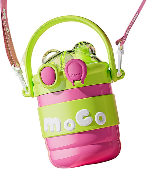 Frediuo Insulated Water Bottle for Kids Cup Cute Simple Leakproof Drink Bottle Drinking Cup for Office Camping Summer Outdoor