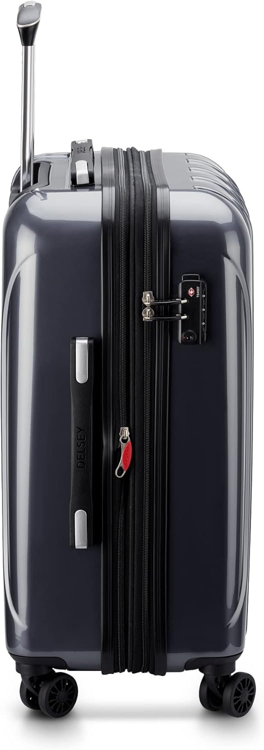 Delsey Helium Aero Carry-On Spinner Trolley, Titanium, One Size